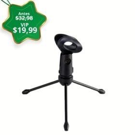 SOLO VIP Mini soporte para micrófono podcast y conferencias