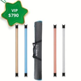 SOLO VIP Nanlite PavoTube II 15C Tubo de luz LED RGB (kit de 4 luces de 2')