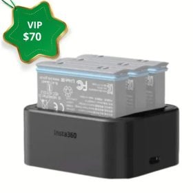 SOLO VIP Cargador de carga rápida para Insta360 para X3