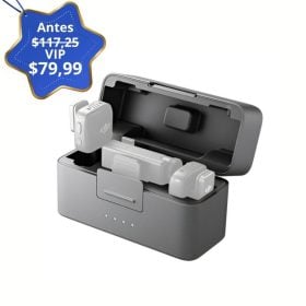 SOLO VIP Estuche de carga para Micrófonos DJI Mic Mini