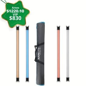 SOLO VIP Nanlite PavoTube II 15C Tubo de luz LED RGB (kit de 4 luces de 2')