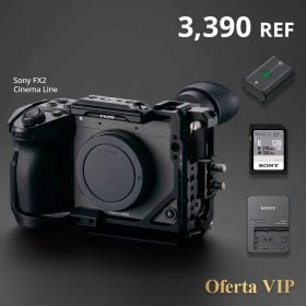 Combo Sony FX2, Jaula, 2 Baterias y Memoria V90 128GB