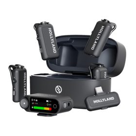 Micrófono Inalambrico Hollyland LARK MAX 2 Combo para 4 personas