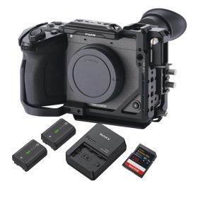 Combo Navideño Sony FX2, Jaula, 2 Baterias, Cargador y Memoria V90 128GB