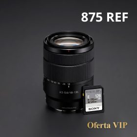 Lente Sony E 18-135mm f/3.5-5.6 OSS + Memoria SDXC V60 128GB SONY