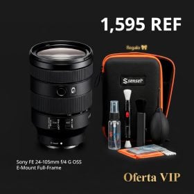 Lente Sony FE 24-105mm f/4 G OSS E-Mount Full-Frame + Obsequio
