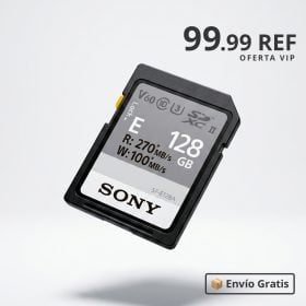 Sony 128GB SF-E series UHS-II SDXC V60 Tarjeta de memoria
