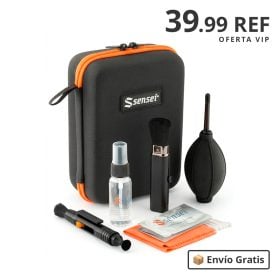 Kit de limpieza de lente fotográficos Sensei Deluxe
