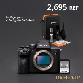Sony a7 IV Cámara sin espejo solo cuerpo + Obsequios