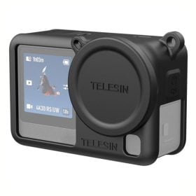 Funda de silicona  con tapa para DJI Osmo Action 6 TELESIN