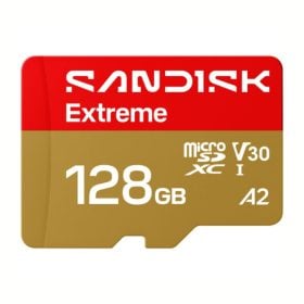MicroSDXC Sandisk 128GB Extreme UHS-I V30 Tarjeta de memoria